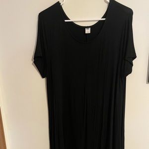 Black T-Shirt Dress